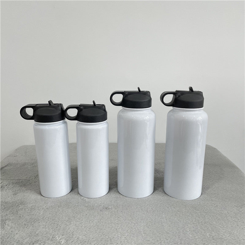 12oz 18oz 22oz 32oz 40oz Blank Sublimation Water Tumblers with Black Lids 25Pack China Warehouse