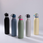 18oz 24oz Macaron Portable Sports Water Bottles Owala Style Stainless Steel Insulated Cups for Laser Engraved 25Pack China Warehouse