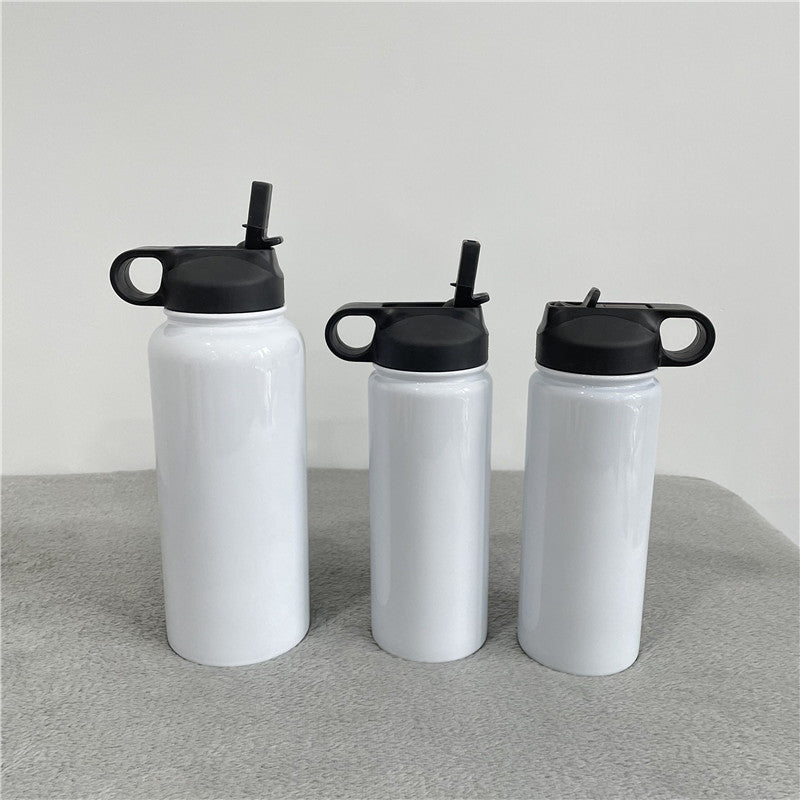 12oz 18oz 22oz 32oz 40oz Blank Sublimation Water Tumblers with Black Lids 25Pack China Warehouse