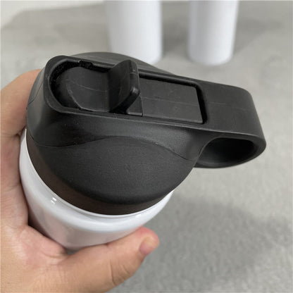 12oz 18oz 22oz 32oz 40oz Blank Sublimation Water Tumblers with Black Lids 25Pack China Warehouse