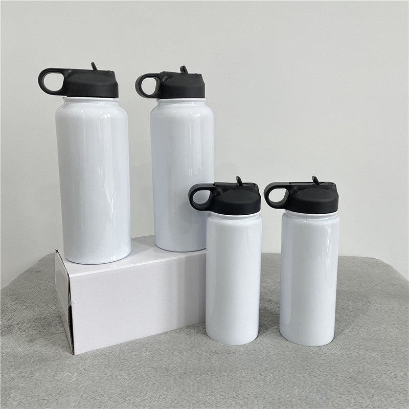 12oz 18oz 22oz 32oz 40oz Blank Sublimation Water Tumblers with Black Lids 25Pack China Warehouse