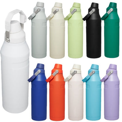 25 Pack China Warehouse 18oz 24oz 36oz powder coated stainless steel water bottle for laser engraving