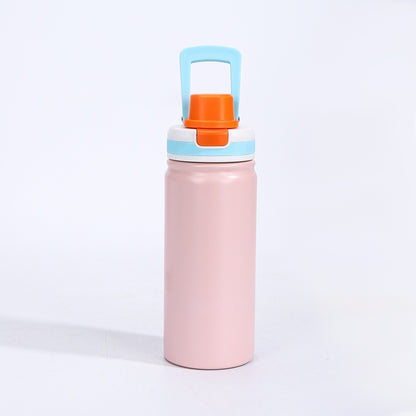 19oz 550ml Colorful Water Bottles with Handle Nice for Summer and Laser Engraved 25 Pack China Warehouse