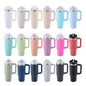 20 Pack China Warehouse H2.0 30oz powder coated stainless steel tumblers for laser engraving double wall insulated water bottles with handle