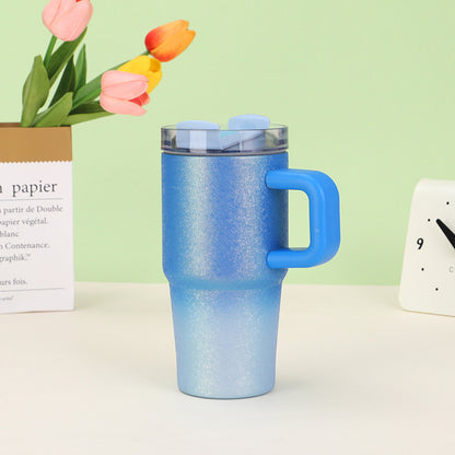 Kids 20oz Shimmer and Rough Glitter Stainless Steel Mugs for Laser Engraved 25 Pack China Warehouse
