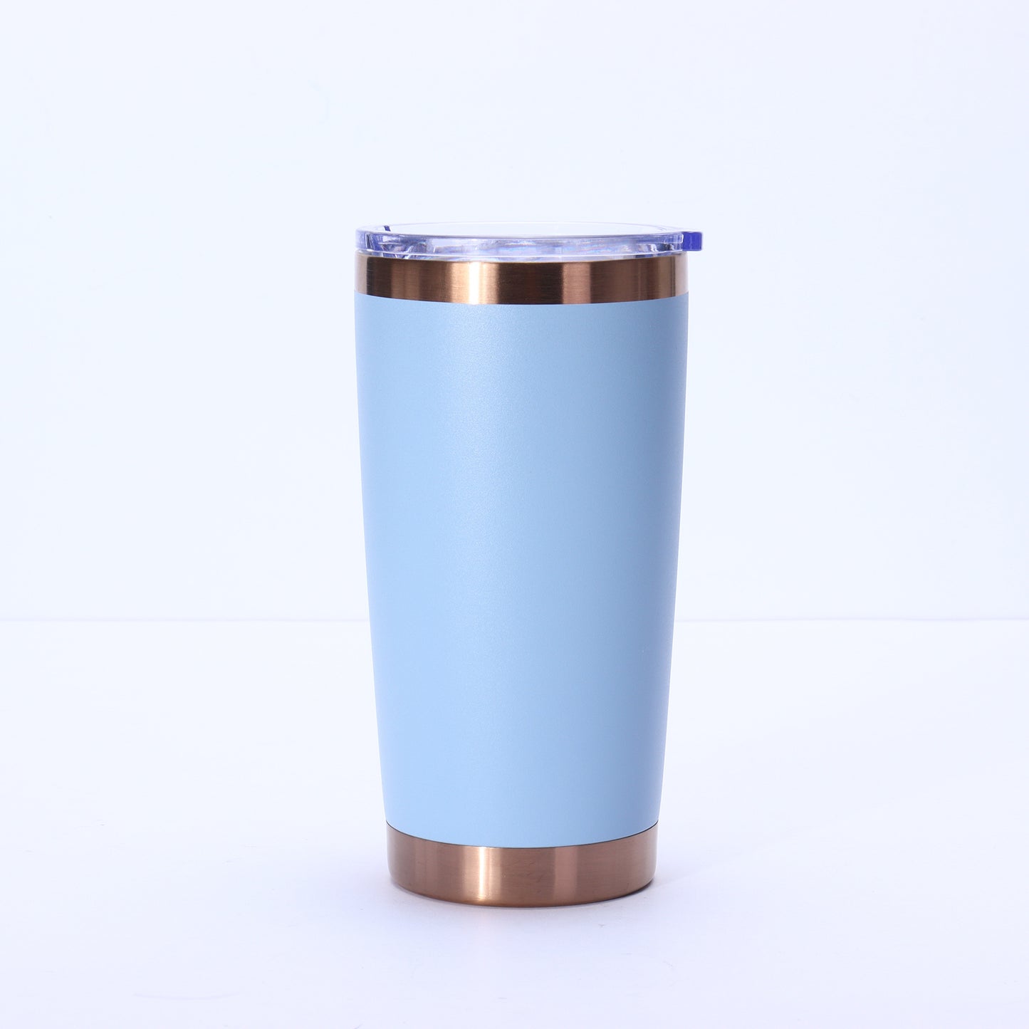 20oz Copper Underneath Powder Coated Car Tumblers for Laser Engraved 25 Pack China Warehouse
