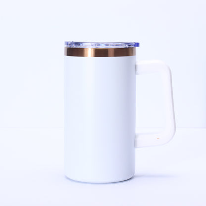 20oz Copper Plated Coffee Mugs with Handle for Laser Engraved 20 Pack China Warehouse