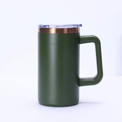 20oz Copper Plated Coffee Mugs with Handle for Laser Engraved 20 Pack China Warehouse