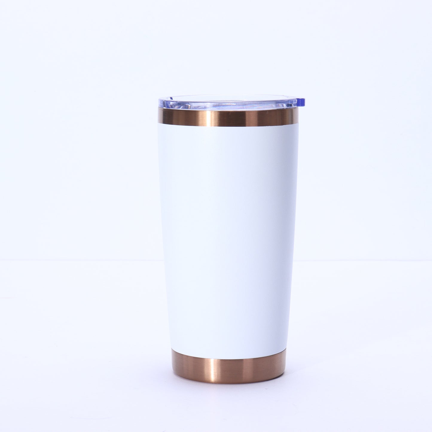 20oz Copper Underneath Powder Coated Car Tumblers for Laser Engraved 25 Pack China Warehouse