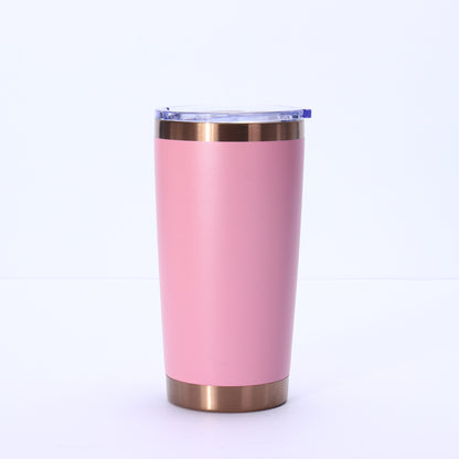 20oz Copper Underneath Powder Coated Car Tumblers for Laser Engraved 25 Pack China Warehouse