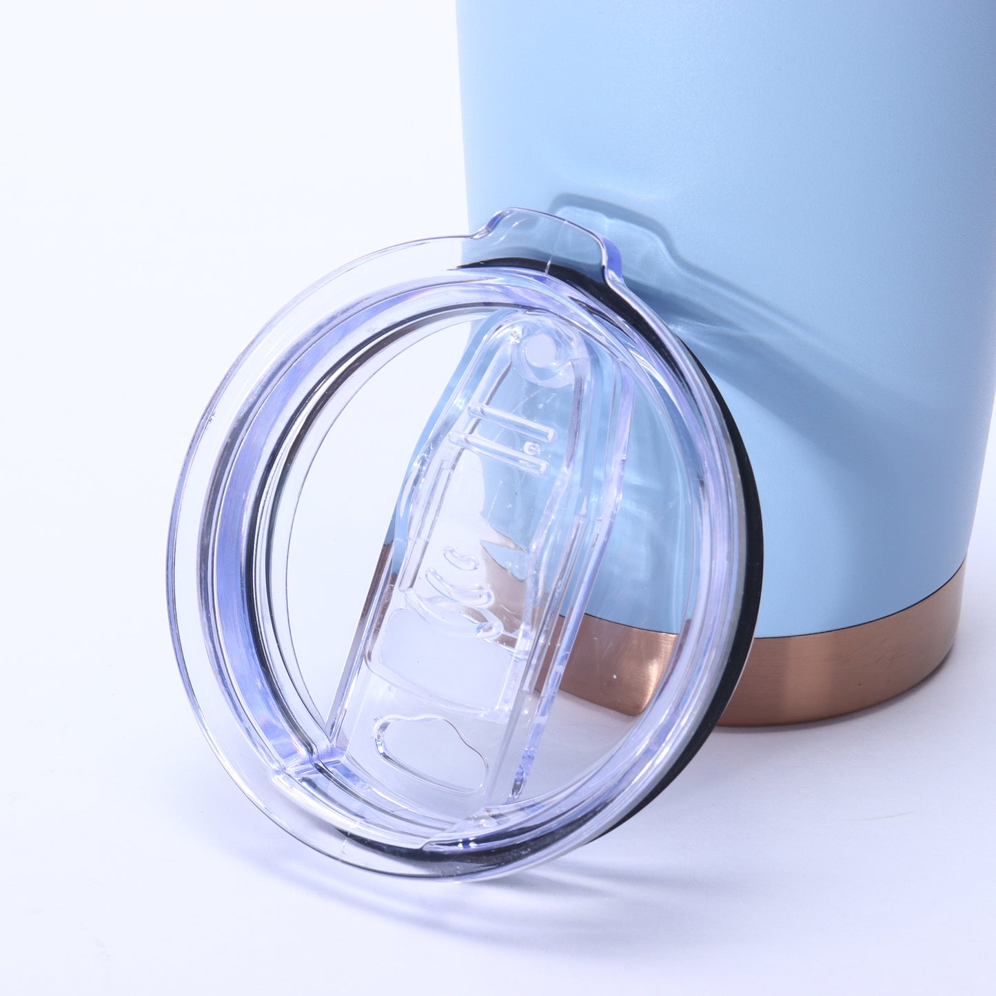 20oz Copper Underneath Powder Coated Car Tumblers for Laser Engraved 25 Pack China Warehouse