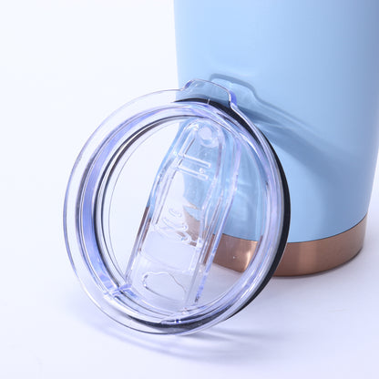 20oz Copper Underneath Powder Coated Car Tumblers for Laser Engraved 25 Pack China Warehouse