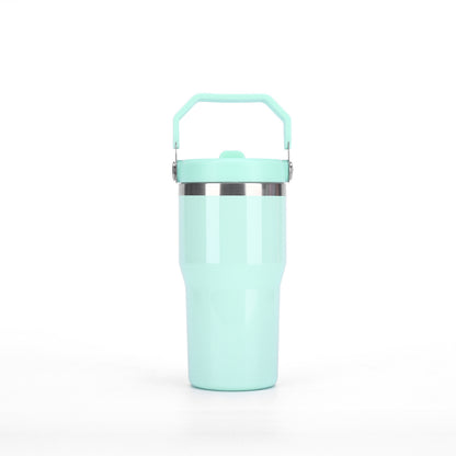 20oz Glossy Macaron Color Blank Sublimation Flip Straw Tumblers 25 Pack USA Warehouse