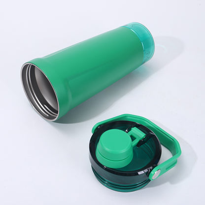 20oz Leakproof Insulated Stainless Steel Shaker Cup Bottles with Base Storage 25 Pack China Warehouse