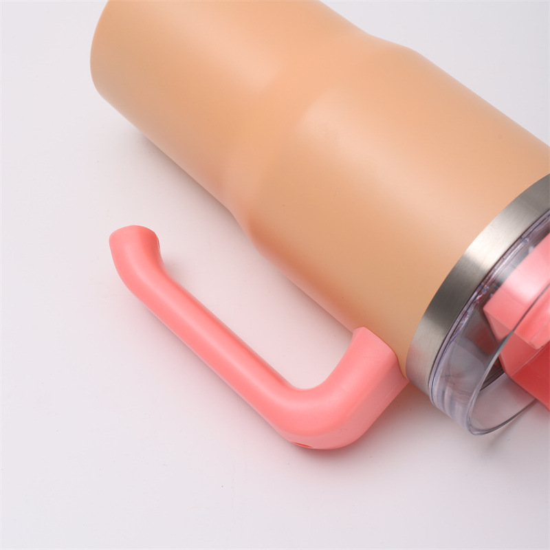 20oz Kids Macaron&White Color Blank Sublimation Tumblers with Removable Plastic Handle 25Pack USA Warehouse