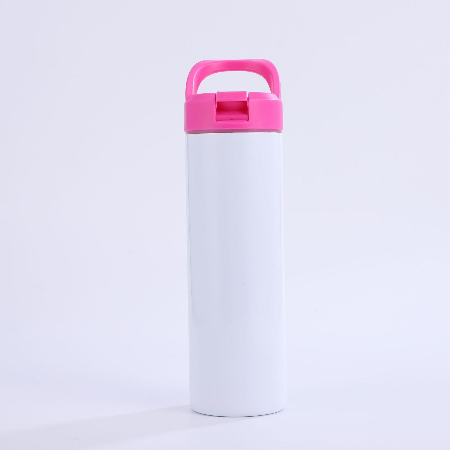 20oz Blank Sublimation Straight Tumblers with Flip Straw Lids 10 Colors Mix 25 Pack China Warehouse
