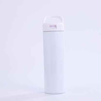 20oz Blank Sublimation Straight Tumblers with Flip Straw Lids 10 Colors Mix 25 Pack China Warehouse