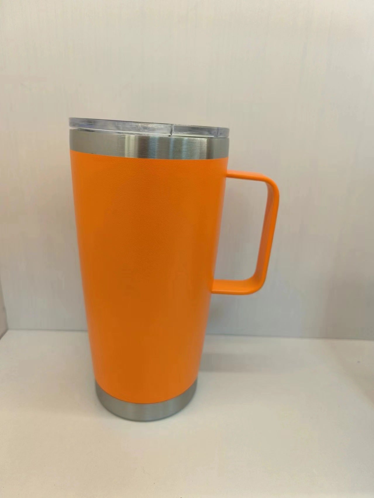 20oz 30oz Powder Coated Stainless Steel Mugs with Handle for Laser Engraving 25 Pack China Warehouse