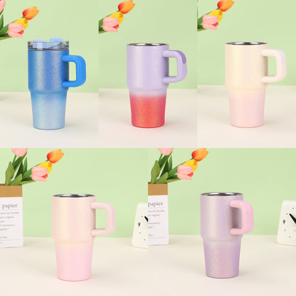 Kids 20oz Shimmer and Rough Glitter Stainless Steel Mugs for Laser Engraved 25 Pack China Warehouse