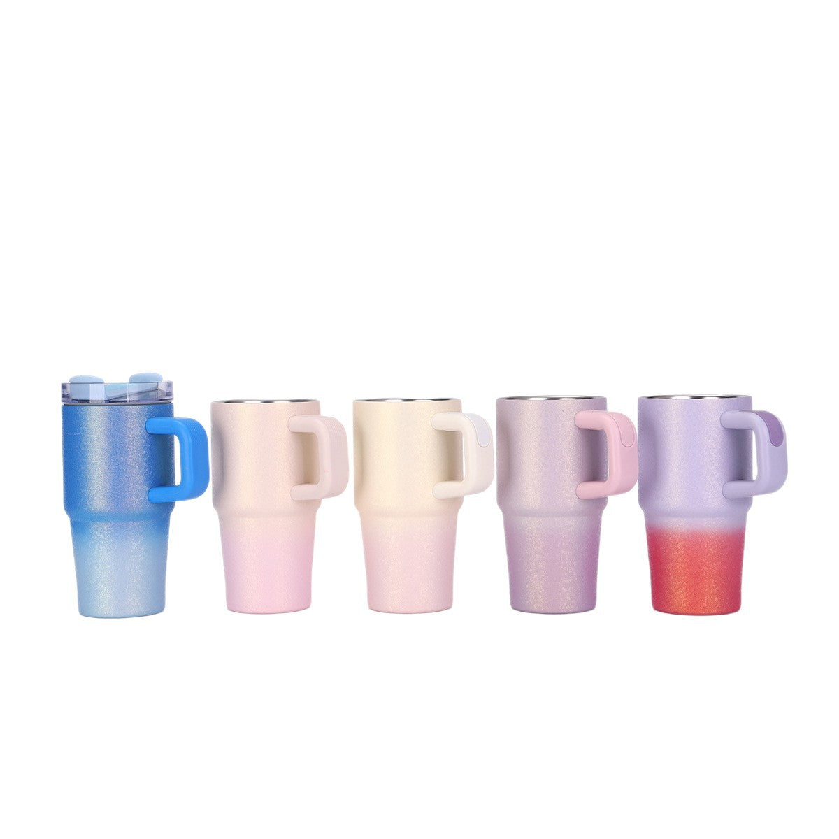 Kids 20oz Shimmer and Rough Glitter Stainless Steel Mugs for Laser Engraved 25 Pack China Warehouse