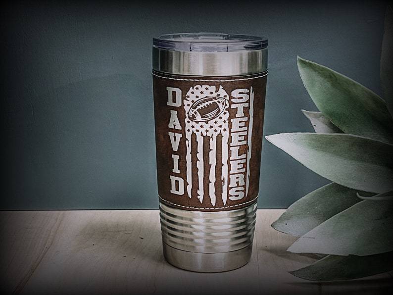 20oz Sports Leatherette Tumblers Sliver Color with Thread Bottom for Laser Engraving 50 Pack China Warehouse