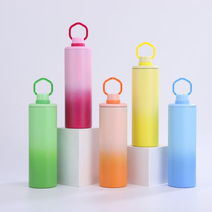 20oz Spray Painting Ombre Color Skinny Tumblers for Laser Engraving 25 Pack China Warehouse
