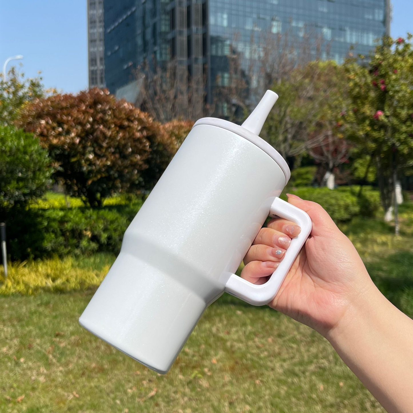 20oz Blank Sublimation White Macaron Color Tumblers With Leak Proof Lids for Kids 25Pack USA Warehouse