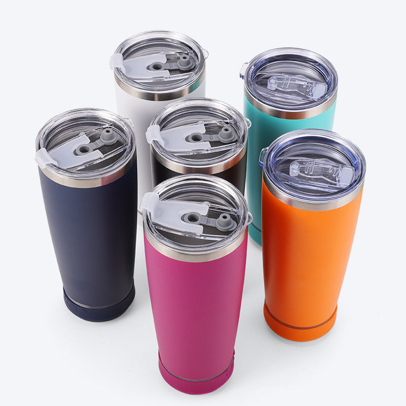 20oz Powder Coated Speaker Tumblers for Laser Engraved Bluetooth Music Water Bottles 25 Pack China Warehouse