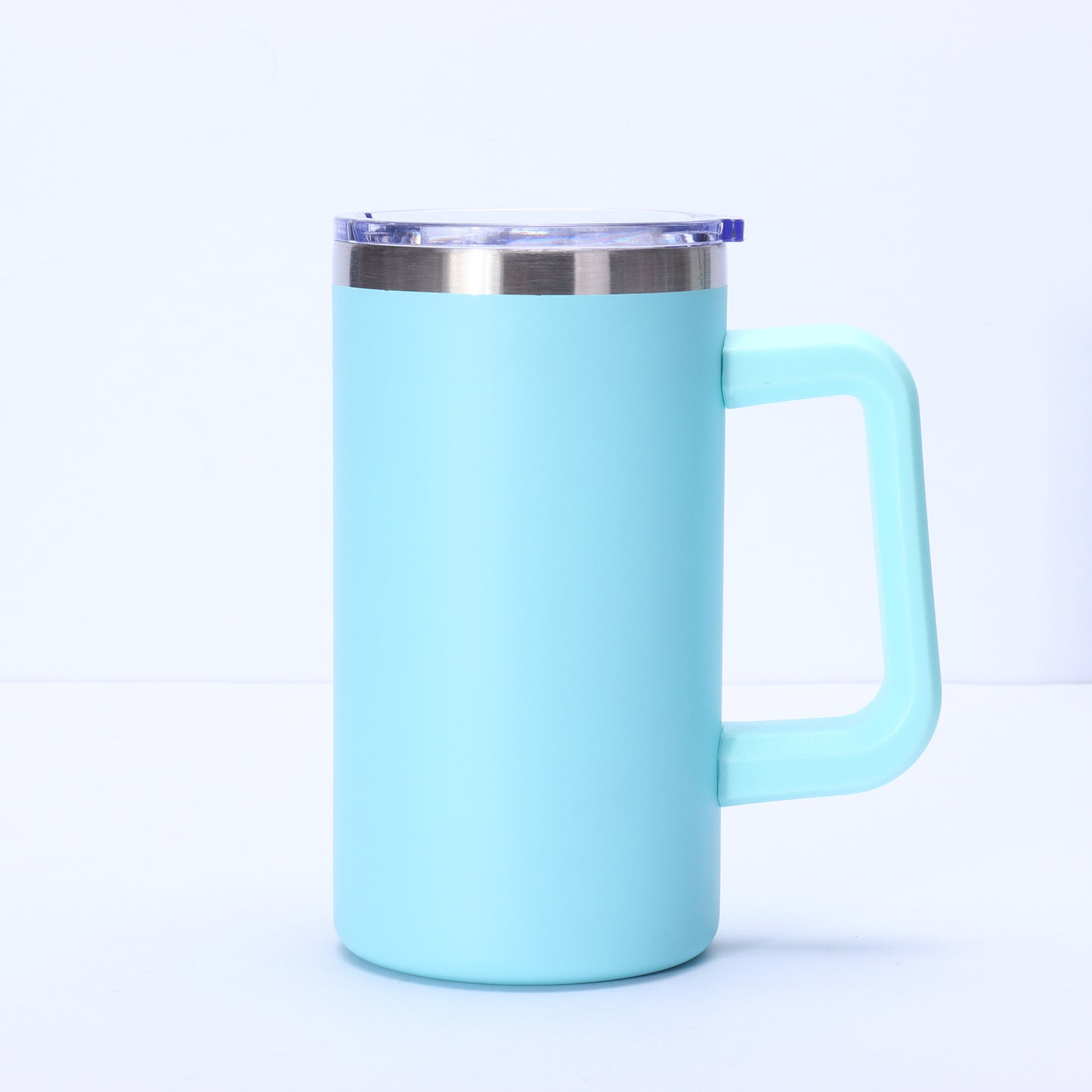 20oz Matt Macaron Color Sublimation Mugs and Glossy White Coffee Cups with Handle 20Pack China Warehouse