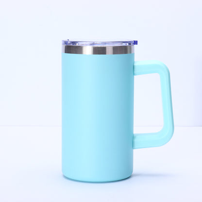 20oz Matt Macaron Color Sublimation Mugs and Glossy White Coffee Cups with Handle 20Pack China Warehouse