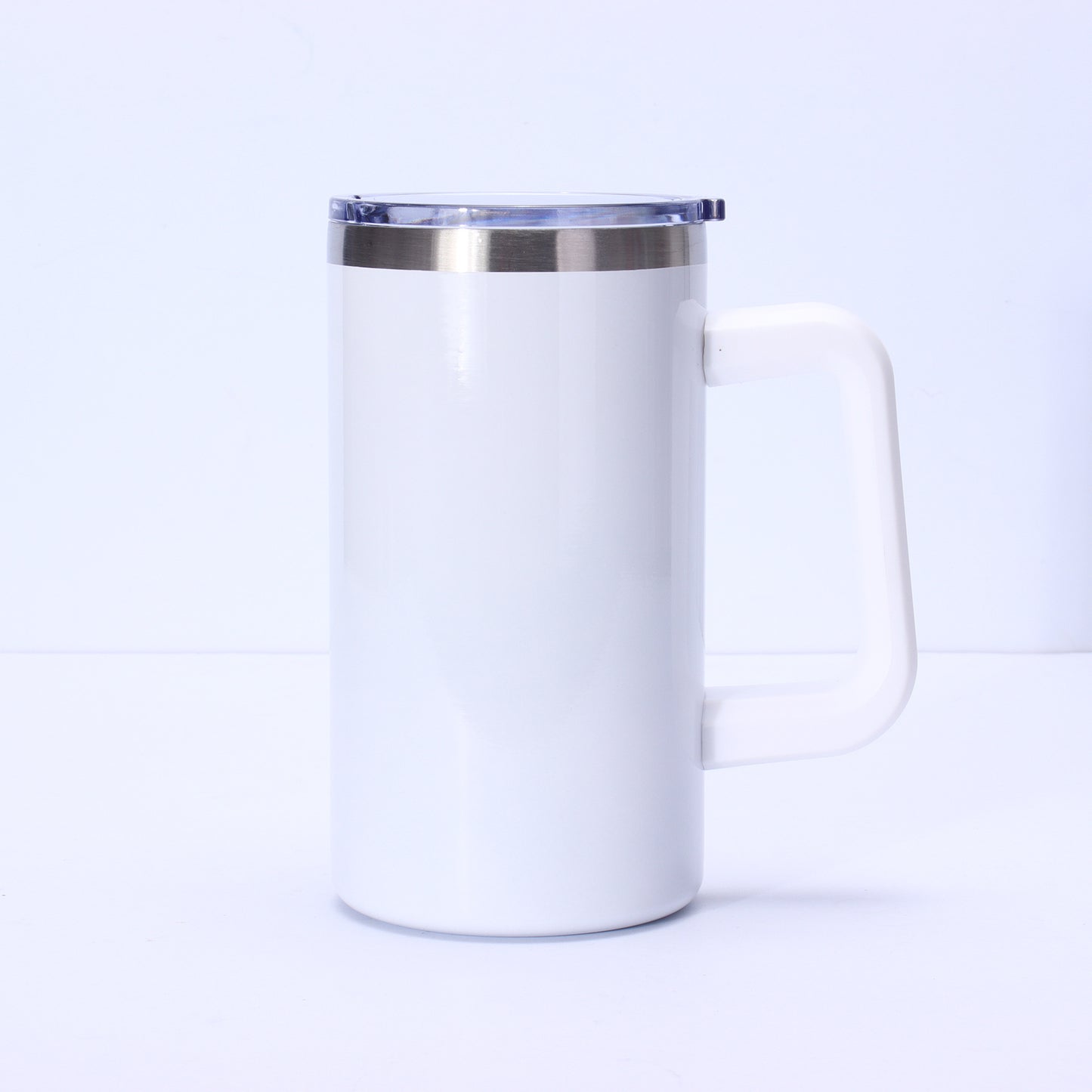 20oz Matt Macaron Color Sublimation Mugs and Glossy White Coffee Cups with Handle 20Pack China Warehouse