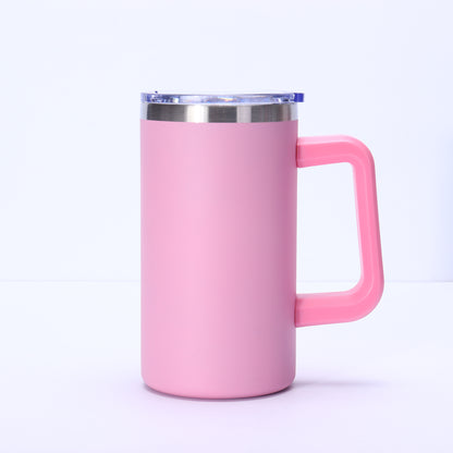 20oz Matt Macaron Color Sublimation Mugs and Glossy White Coffee Cups with Handle 20Pack China Warehouse