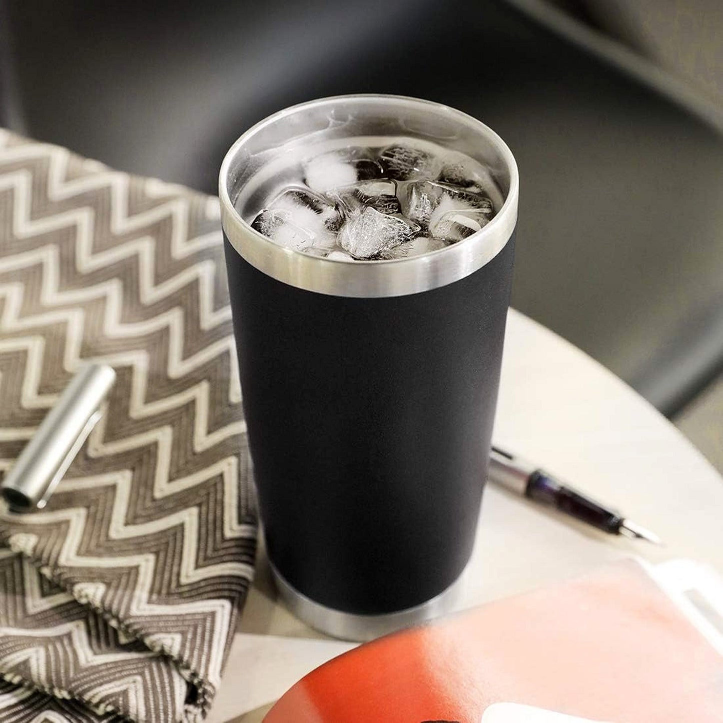 20oz Powder Coated Car Tumblers Leak Proof Sliding Lids for Laser Engraving 25Pack USA Warehouse