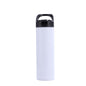 20oz Blank Sublimation Skinny Tumblers With Colorful Flip Straw Lids  25 Pack USA Warehouse