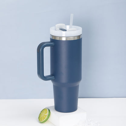 H2.0 40oz Powder Coated Dark Green&Navy Color Tumblers  for Laser Engraving 20Pack China Warehouse