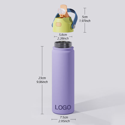 22oz White Sublimation Water Bottles and Colorful Powder Coated Tumblers for Laser Engraving 25 Pack China Warehouse