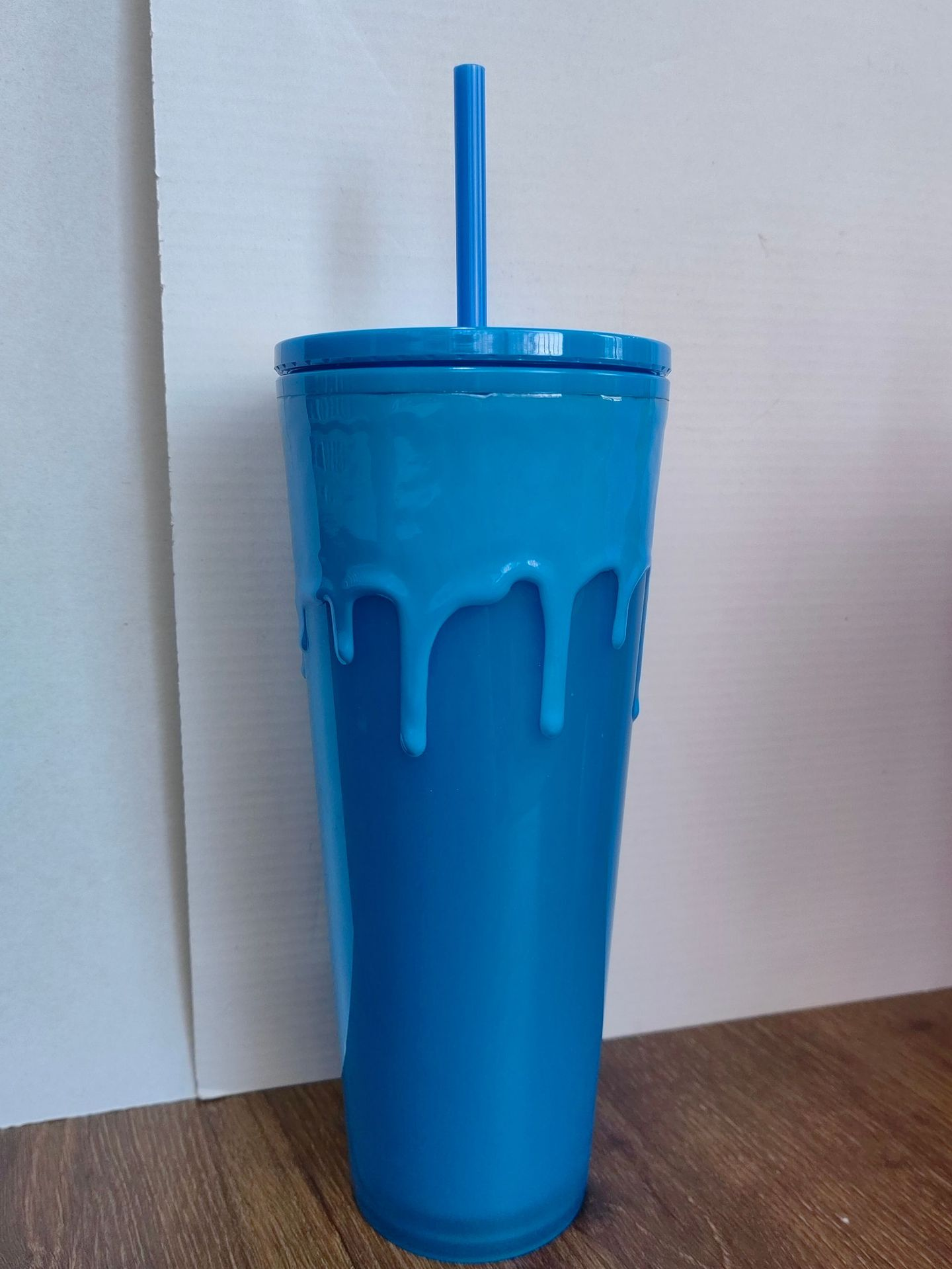 24oz Halloween Lava Glow In The Dark Plastic Cups with Coloful Lids and Straw Suitable for UV DTF Wraps 20Pack China