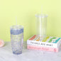 24oz Pre Drilled Hole Snow Globe Clear Plastic Cups for DIY Glitters 20 Pack China Warehouse