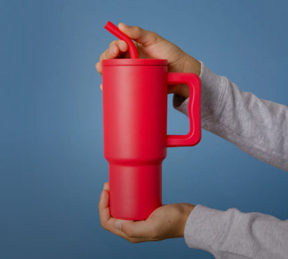 24oz Powder Coating Tumblers with Handle for Laser Engraving 25 Pack China Warehouse