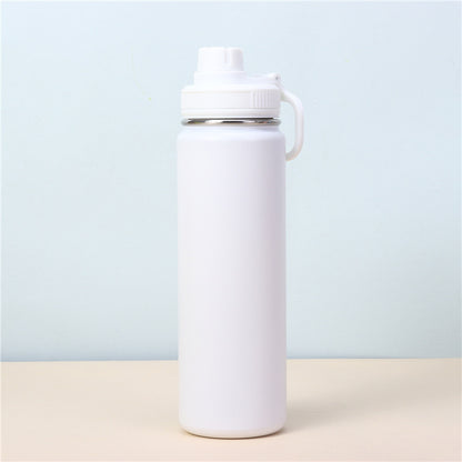 24oz Lulu Style Powder Coated Stainless Steel Tumblers for Laser Engraving 25 Pack China Warehouse