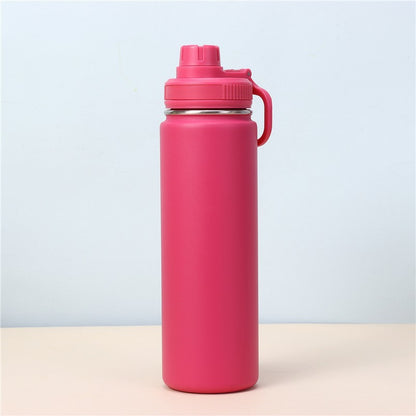 24oz Lulu Style Powder Coated Stainless Steel Tumblers for Laser Engraving 25 Pack China Warehouse