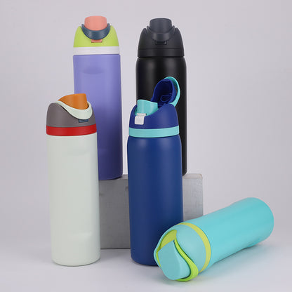 24oz 32oz Leak Proof Bounce Lids Water Bottles for Laser Engraved 24Pack USA Warehouse