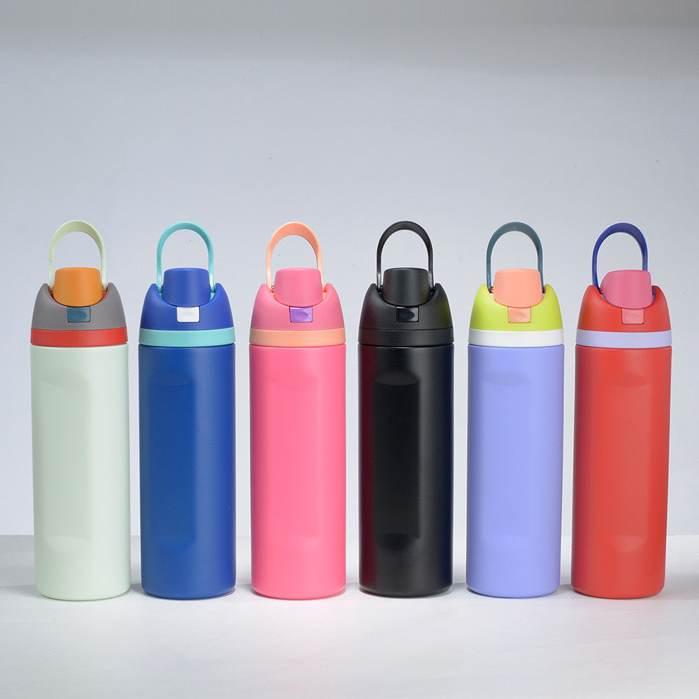 24oz 32oz Leak Proof Bounce Lids Water Bottles for Laser Engraved 24Pack USA Warehouse
