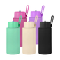 34oz FrankGreen Outdoor Powder Coated Water Bottles with Silicone Handle 25Pack USA Warehouse