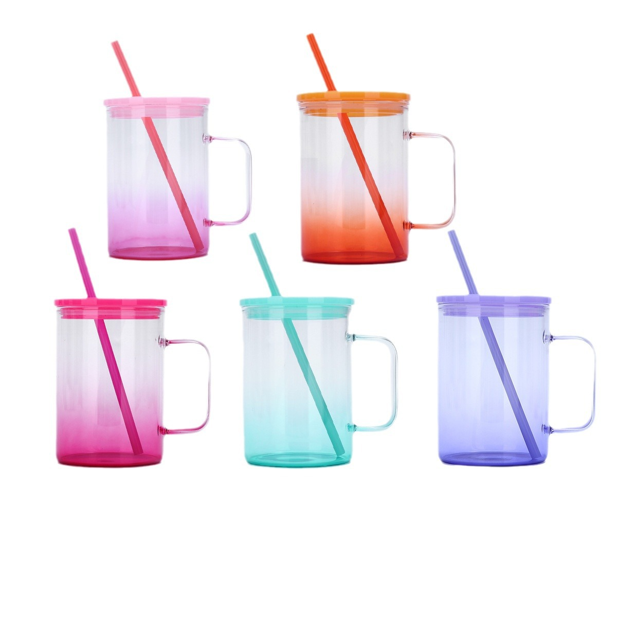 Wholesale 16oz Sublimation Glass Can and 17oz Sublimation Mugs Lots Style for You Choose 50 Pack China Warehouse
