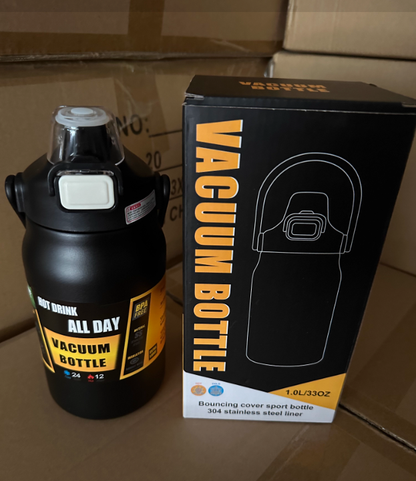 26oz 33oz 40oz 50oz Large Size Double Vacuum Flask Water Bottles with Bounce Lids for Sports 20 Pack China Warehouse