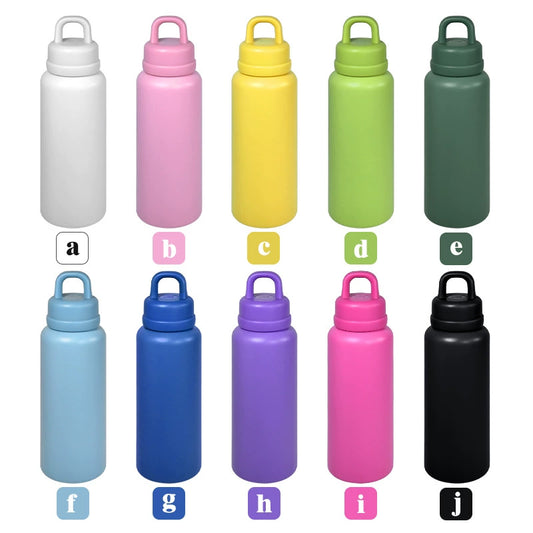 25Pack Outdoor 26oz Press To Open The Lids Powder Coated Stainless Steel Water Bottles for Laser Engraved