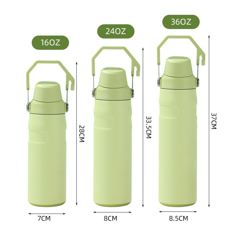 25 Pack China Warehouse 18oz 24oz 36oz powder coated stainless steel water bottle for laser engraving