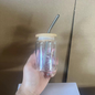 3.5oz Cute Mini Blank Sublimation Clear&Frosted Glass Shot Can 50pack USA Warehouse