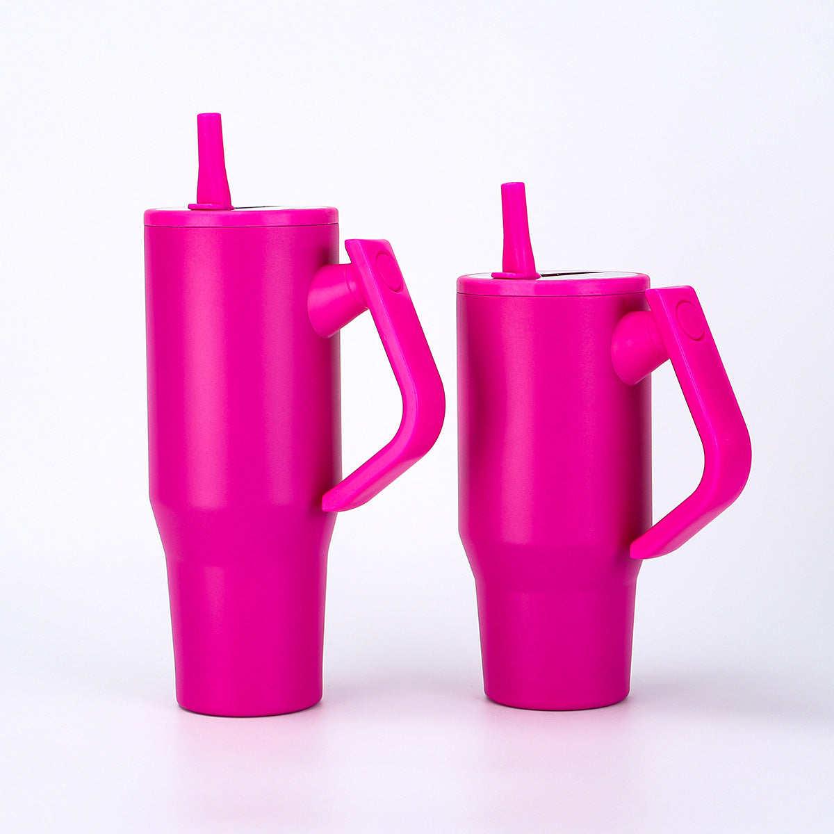 30oz 40oz Powder Coated Rotatable Handle Tumblers for Laser Engraved 20 Pack China Warehouse